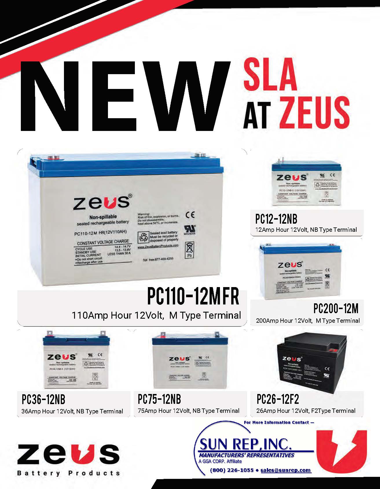 ZEUS BATTERY PRODUCTS